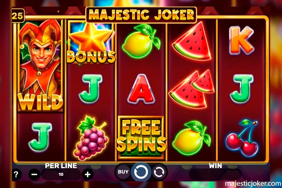 Majestic Joker Gameplay